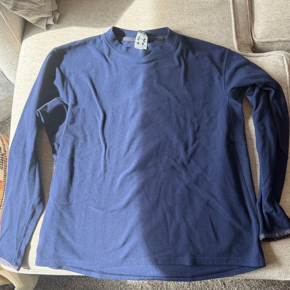 Under Armour Men's Deep Blue Long Sleeve Tee